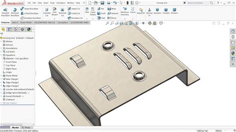 solidworks sheet metal fabrication|sheet metal solidworks pdf.